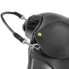 Shires Velociti Gara hulpteugel riem - Zwart
