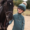 Basislaag met lange mouwen Equestrian jonge ruiter Shires Aubrion - Tijm