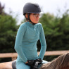 Shires Aubrion React onderlaag met lange mouwen voor jonge ruiter - Nevel