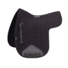 Shires Arma Deluxe katoenen zadeldek - Zwart