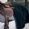 Zadeldeken Vierkant Heavy Fleece Kentucky - Zwart