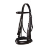 Leren dressuurhoofdstel Dressage Equestro - Donkerbruin