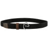 Gevlochten riem Equithème EK-Horse - Zwart