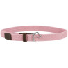 Gevlochten riem Equithème EK-Horse - Roze