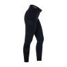 Damesbroek slim fit hoge taille Equestro Ridertechnology full grip - Zwart