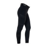 Slim fit damesbroek met hoge taille Equestro Ridertechnology met gelaste naden - Zwart