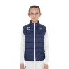 Unisex kinderslim-fit bodywarmer Equestro X Fise - Marineblazer