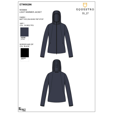 Softshell dames lijn Opvouwbaar