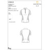 Dames trainings T-shirt van technische stof met microgaatjes - Wit