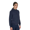 Dameshoodie met verstelbare capuchon en rits - Marineblazer