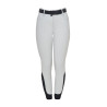 Damesbroek met hoge taille met stras-logo - Havenmist