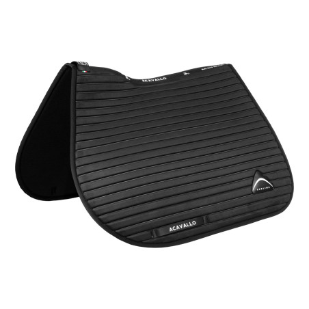 Sublime gestreepte suède springzadeldek