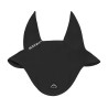 Oornetje van technische stof met siliconen logopatch Sublime - Zwart