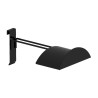 Stalen hoofdstelhouder 20 CM x ACMPS526A - Zwart