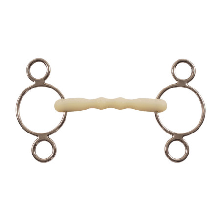 Pessoa enkelgebroken Mullen bit 1-ring Happy Mouth HB-2455
