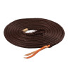 Gevlochten nylon mecate Schutz Brothers - Donker chocolade