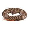 Gevlochten nylon mecate Schutz Brothers - Tan / donker chocolade / bruin