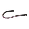 Frontal Supreme Shade met strass - Zwart / paars