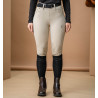 Broek Hybrid Horseware geborstelde kniegreep AA Fina dames - Beige