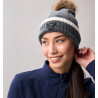 Muts met pompon Horseware AA Monogram - Zwart