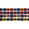 Shires Drover Polo Riem - Marine / rood