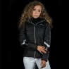 Dames waterdichte parka Norola Flags & Cup - Zwart