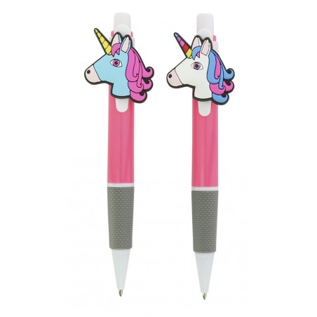 2 eenhoornpennen Equi-Kids roze