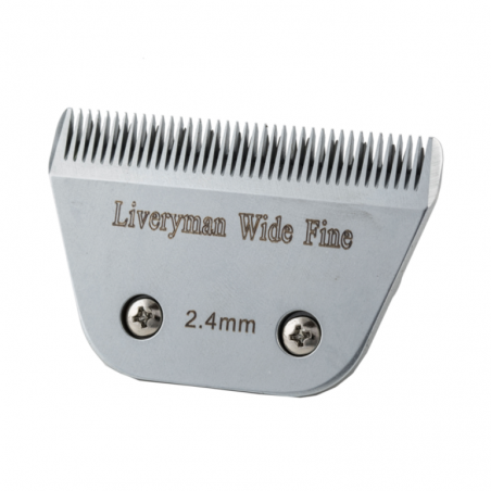 Liveryman Wide 2,4 mm scheerkoppen fijne scheerbeurt