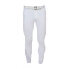 Slim fit herenbroek Equestro Ridertechnology met gelaste naden - Wit