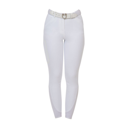Slim fit damesrijbroek Equestro Ridertechnology met gelaste naden