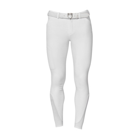 Slim fit herenrijbroek Equestro Ridertechnology full grip