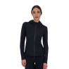Technische dameshoodie Equestro Ridertechnology met capuchon - Zwart