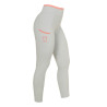 Dameslegging met geperforeerde decoraties - Mist van de haven / bloem van de woestijn