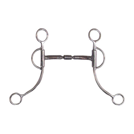 Inox westernbit met lange scharen zonder scharnier
