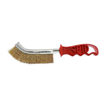 Hoefborstel met messing staal