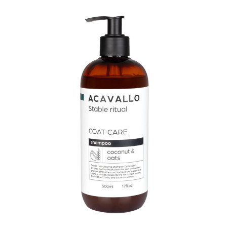 Shampoo kokos en haver zijde-effect 500 ml