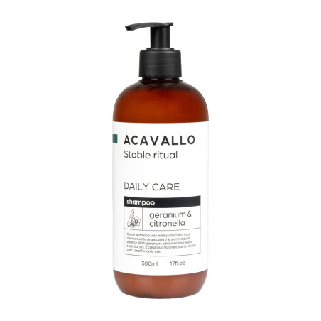 Shampoo met citronella geranium en neem 500 ml
