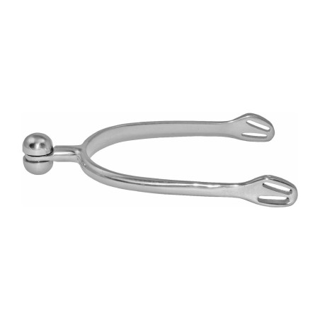 Sporen Inox Heren Soft Touch MET Horizontale Draaibare Halvemaanvormen 30MM