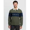 LeMieux heren rugbyshirt - Olijfkleurig