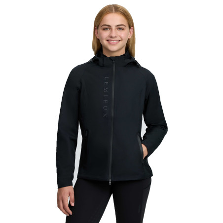 Young Rider Tessa waterdichte jas zwart LeMieux