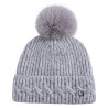 Beanie HV Polo Nova dames - Gemêleerd grijs