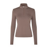 Wedstrijdpoloshirt Angelina Kingsland dames - Ijzerbruin