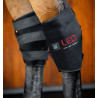 Horseware® LED roodlichttherapie kogelbeschermers Paar - Zwart / zwart