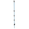 Compact+ ronde glasvezelpaal - Blauw