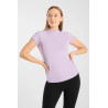 Trainingsshirt Horze Mina dames - Lavendelaagje