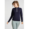 Soraya dames trainingsshirt Horze - Marine zeeblauw