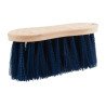 Harde borstel met houten rug 8 cm Horze - Donkerblauw