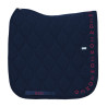 Essentiel dressuurdekje GEM Equitation - Marineblauw / bordeaux logo