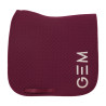 GEM Ten dressuur zadeldek - Bordeaux