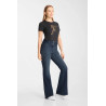 Eleanor Jean Western uitlopend voor dames Horze - Donker denim